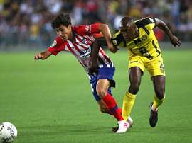 Manu Sanches debutó con el primer equipo. Twitter/Atleti