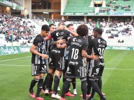 El Cartagena recuperó el liderato ante el Córdoba. Twitter/FCCartagena_efs