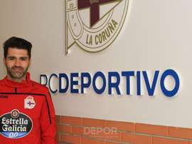 De cara a un posible fichaje. Twitter/RCDeportivo