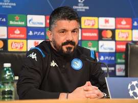 Gattuso solo tiene palabras de elogio hacia Messi y el Barça. SSCNapoli