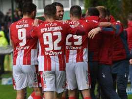 6 players have tested positive. Twitter/crvenazvezdafk