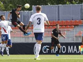 El filial rojiblanco cayó ante el Rayo. Twitter/AtletiAcademia