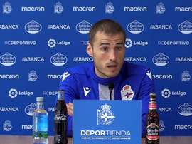 Bergantiños criticó el arbitraje. Captura/RCDeportivo