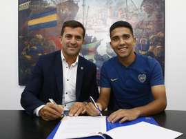 Reynoso renovó el contrato con Boca. BocaJuniors