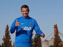 La vuelta de Cardona a Boca, detenida por los rumores de dopaje. Twitter/BocaJuniors