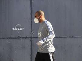El Cádiz ya trabaja al completo en El Rosal. Twitter/CádizClubdeFútbol