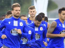 El Deportivo espera recuperar jugadores. Twitter/RCDeportivo