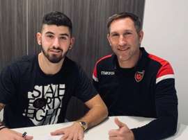 Jon Bakero renovó con el Phoenix Rising. Twitter/PHXRisingFC