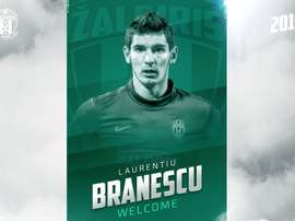 Branescu, cedido al Zalgiris Vilnius. Twitter/fkzalgiris
