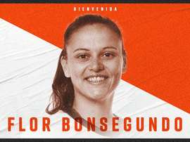 Flor Bonsegundo jugará en el Valencia. Twitter/ValenciaCFFemenino