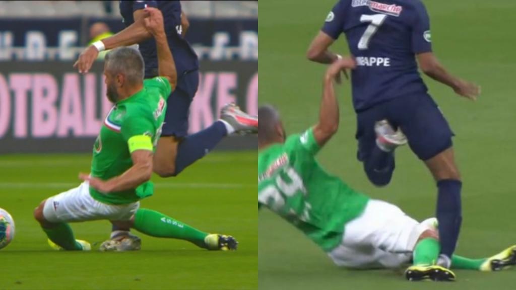 Mbappe Limps Out Of French Cup Final After Bad Tackle