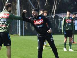 Gattuso aseguró la continuidad de Llorente. EFE