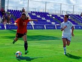 España desplegó un juego de gran calidad. Twitter/SeFutbolFem