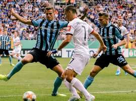 Al Eintracht le costó arrancar. Twitter/Eintracht