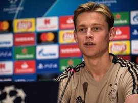 El Barça ficha a De Jong. AFP