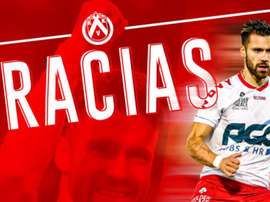 Kagelmacher llegará a Peñarol tras rescindir con el Kortrijk. kvkofficieel