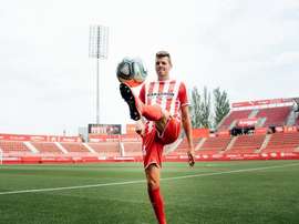 Gumbau firmó con el Girona hasta 2022. Twtter/GironaFC
