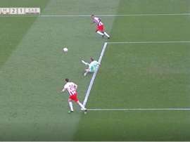 Almería y Sabadell empataron este domingo. Captura/LaLigaSmartBank