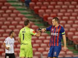 El Newcastle Jets-Melbourne City, ¿último partido antes de la suspensión? Twitter/NewcastleJetsFC