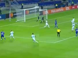 Sánchez y Almirón pusieron contra las cuerdas a Argentina. Captura/DAZN