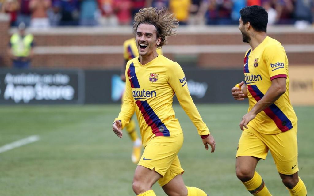 Le petit tacle de Valverde à Griezmann — FC Barcelone Le petit tacle de Valverde à Griezmann — FC Barcelone