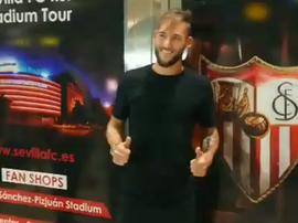 Gudelj ya está en Sevilla. Captura/OrgullodeNervion
