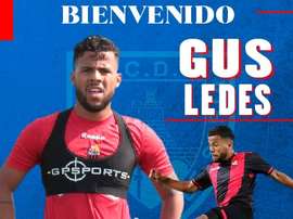 Gus Ledes llega para reforzar el centro del campo numantino. CDNumancia
