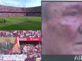 Respetuoso minuto de silencio por Roberto Alés. Captura/beINSports