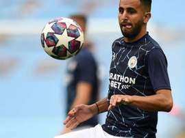 Riyad Mahrez ne sous-estime pas l’OM. AFP