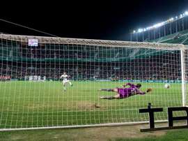 Herrerín estalló tras la tensión de la tanda de penaltis. AthleticClub