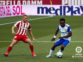 Igebekeme (d) sufre una rotura en el aductor. LaLiga