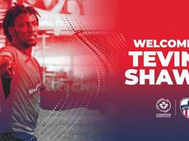 Tevin Shaw ha reforzado a la filial canadiense del Atleti. Twitter/atletiOttawa