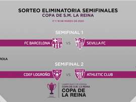 Estos son los cruces de las semifinales de la Copa de la Reina. RFEF