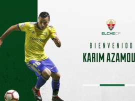Karim Azamoum se quedará en el club ilicitano hasta final de curso. ElcheCF