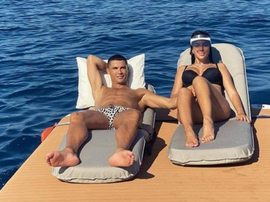 Cristiano ya desconecta: familia, yate y mar. Instagram/georgina