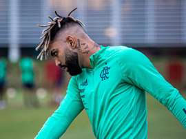 Gabigol se pasa a las rastas. CRF/PaulaReis