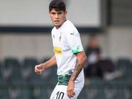 El paraguayo Julio Villalba busca brillar en Austria. Twitter/Borussia