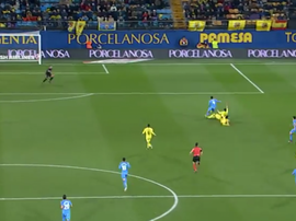 Ha sido una de las entradas más duras de lo que va de Liga. Captura/beINSports