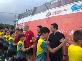 El Sunderland reúne en su campus de La Nucía a 400 participantes. CDCamiloCano