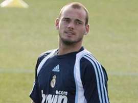 Ramos se acordó de su ex compañero Sneijder. EFE