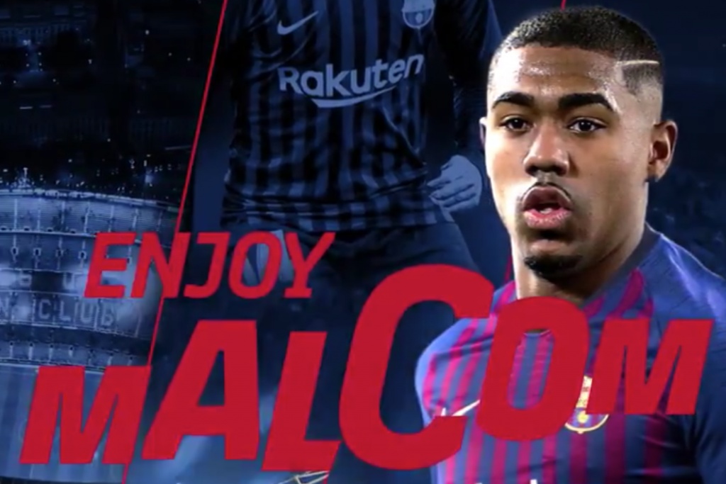 Official Barcelona Pip Roma To The Post To Secure Malcom