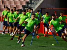 El Granada descansa esta semana por la descalificación del Reus. GranadaCF/Archivo