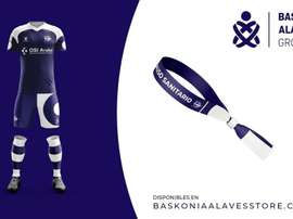 La acción solidaria del Alavés. Twitter/alaves