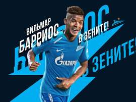 Barrios se estrenó con el Zenit. FCZenit
