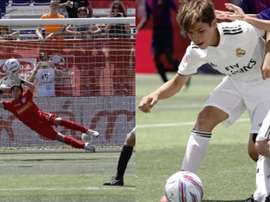 Jaime Pascual y Sergio Aguilar fueron premiados. LaLigaPromises