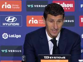 Gracia reconoció los méritos del Atleti. Captura/MovistarLaLiga