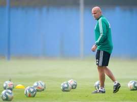 Javi Rozada mantiene la duda en relación a la táctica del Oviedo. RealOviedo
