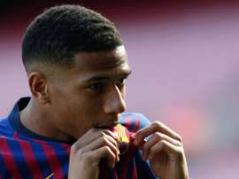 El Barça fichó en invierno a Todibo. AFP