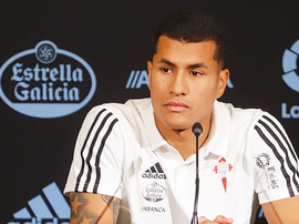 Jeison Murillo fue presentado en el Celta. Twitter/RCCelta