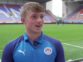 El Wigan ya ha hecho debutar a Gelhardt con 17 años. WiganAthletic